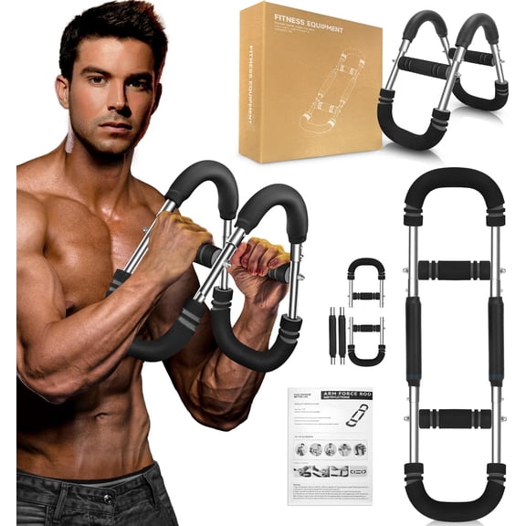 Twister Arm Trainer, 20-120 lb Adjustable Chest Workout Equipment, Gifts for Men Women, Forearm Strengthener Arm Exercise Equipment Ideas Gifts for Dad Husband,Chest Trainer for Workout Equipment