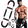 thumbnail interactive-video image 1 of Adjustable Twister Arm Trainer - Spring Resistance Chest & Forearm Workout Equipment 1 of 5
