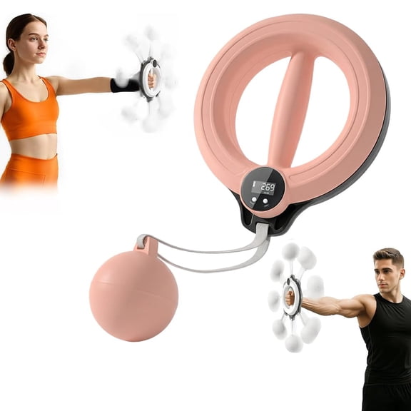 Twister Arm Trainer 360° Hand, 2026 New Smart Flabby Arm Exerciser with Digital Tracker, 1.21lbs PC Hand-Crank Forearm Workout for Upper Body Toning