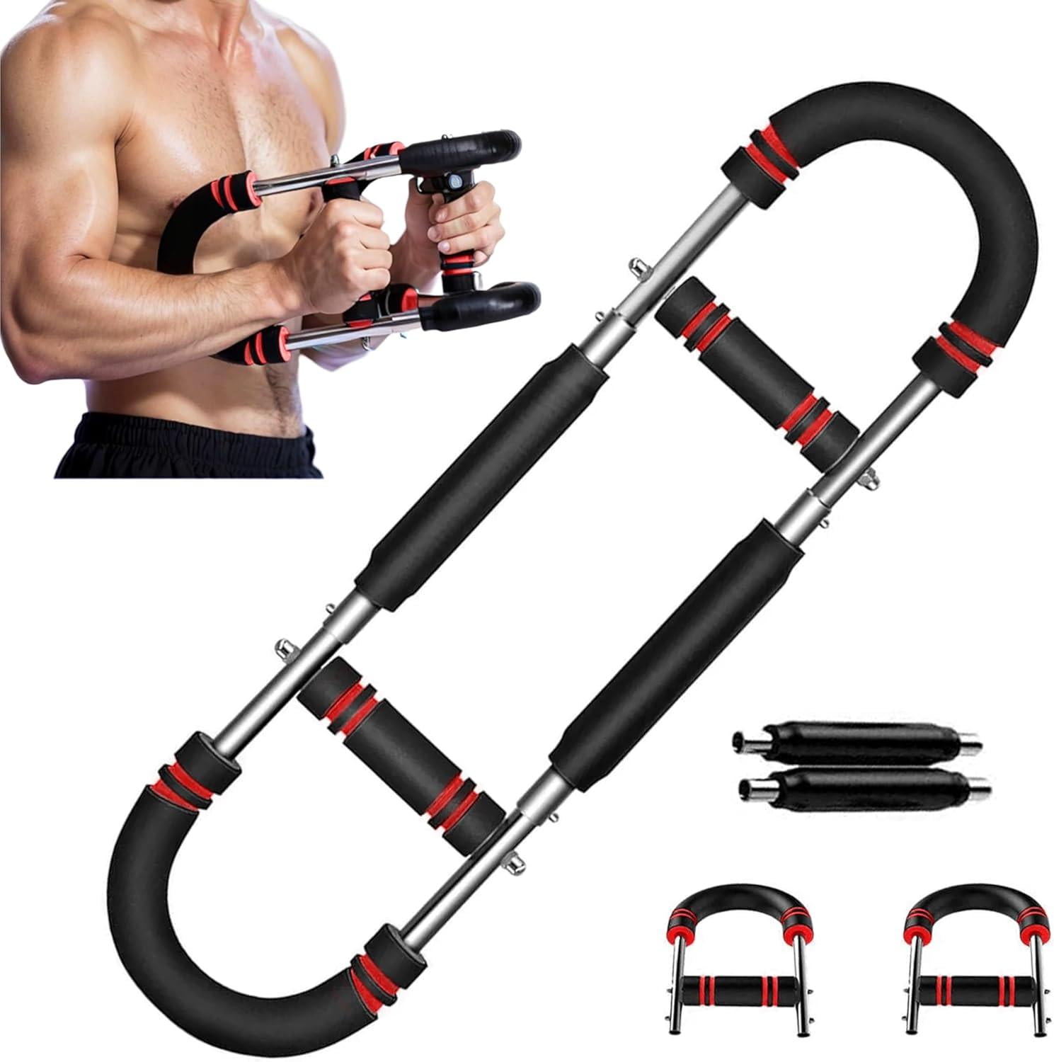 Arm Trainer Pro Advanced - Appareil Musculation Full Body 60-100lb Réglable Pour Poitrine, Épaules Et Bras