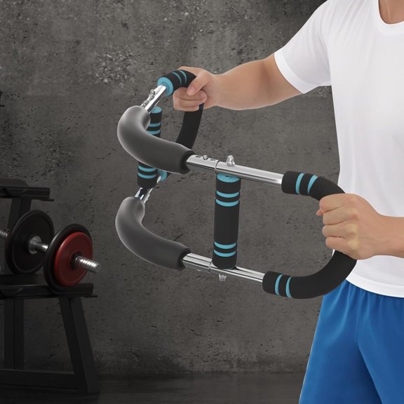 Twister Arm Trainer, Adjustable Forearm Strengthener Arm Exercise Equipment Chest Workout Equipment Portable Spring Resistance for Home Office