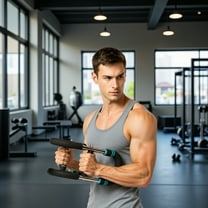 Twister Arm Trainer, Arm Trainer Chest Workout, Adjustable Resistance for Arms, Chest, Shoulders, and Forearms Workout, Portable Home Gym Equipment