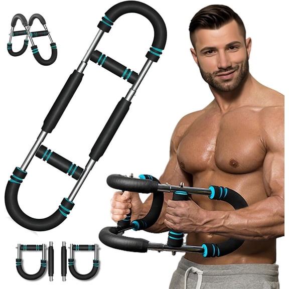 Twister Arm Trainer, Chest Workout Equipment, Three-Level Adjustable Forearm Strengthener at , Portable Fitness Exerciser, Gifts for Men Women Dad Bro Husband