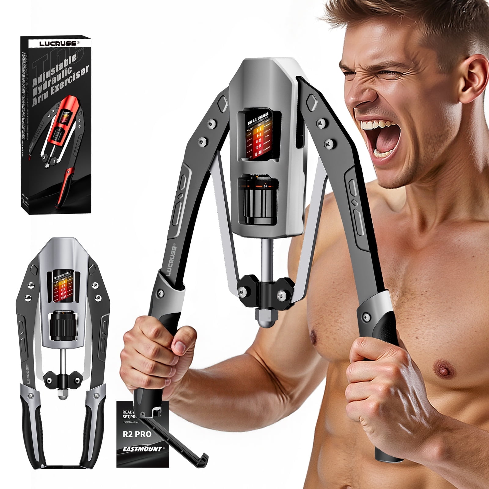 Exerciceur de bras Twister Réglable 22-440lbs Puissance
