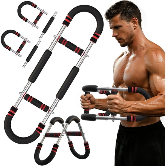 Twister Arm Trainer for Men, Adjustable 50-130Lbs Chest Workout Equipment, Arm Trainer, Twister Arm Trainer Portable Strength Exerciser Machine for Fitness People