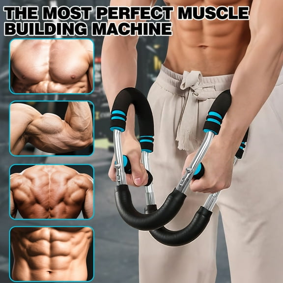 Twister Arm Trainer, 60-100lbs Twister Arm Exerciser, Forearm Triceps Chest Enhanced Exercise Strengthener, Portable Fitness Equipment for Home, Red