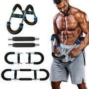 Twister Arm Trainer for Men, 3-Level Adjustable U-Shaped Chest Workout Equipment 65/90/110LB, Arm & Chest Exerciser for Home Gym