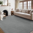 thumbnail image 1 of Memoryfield Ultra Soft Area Rug, 9'x12' Fluffy Non Slip Carpet for Living Room Bedroom Home Decor, Gray, 1 of 10