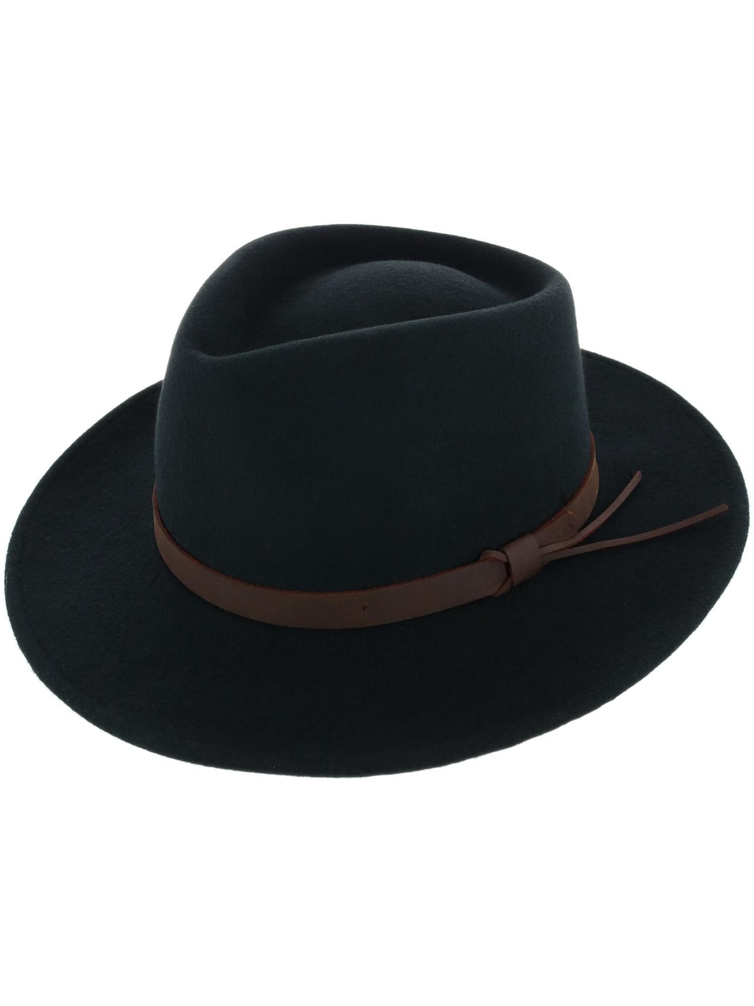 Twister Men's Dakota Crushable Black Felt Cowboy Hat 7211201