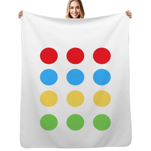 Twister Game Halloween Costume Flannel Blankets Soft Warm Throw Blanket Autumn Camping Bedroom Aesthetic Bedspread