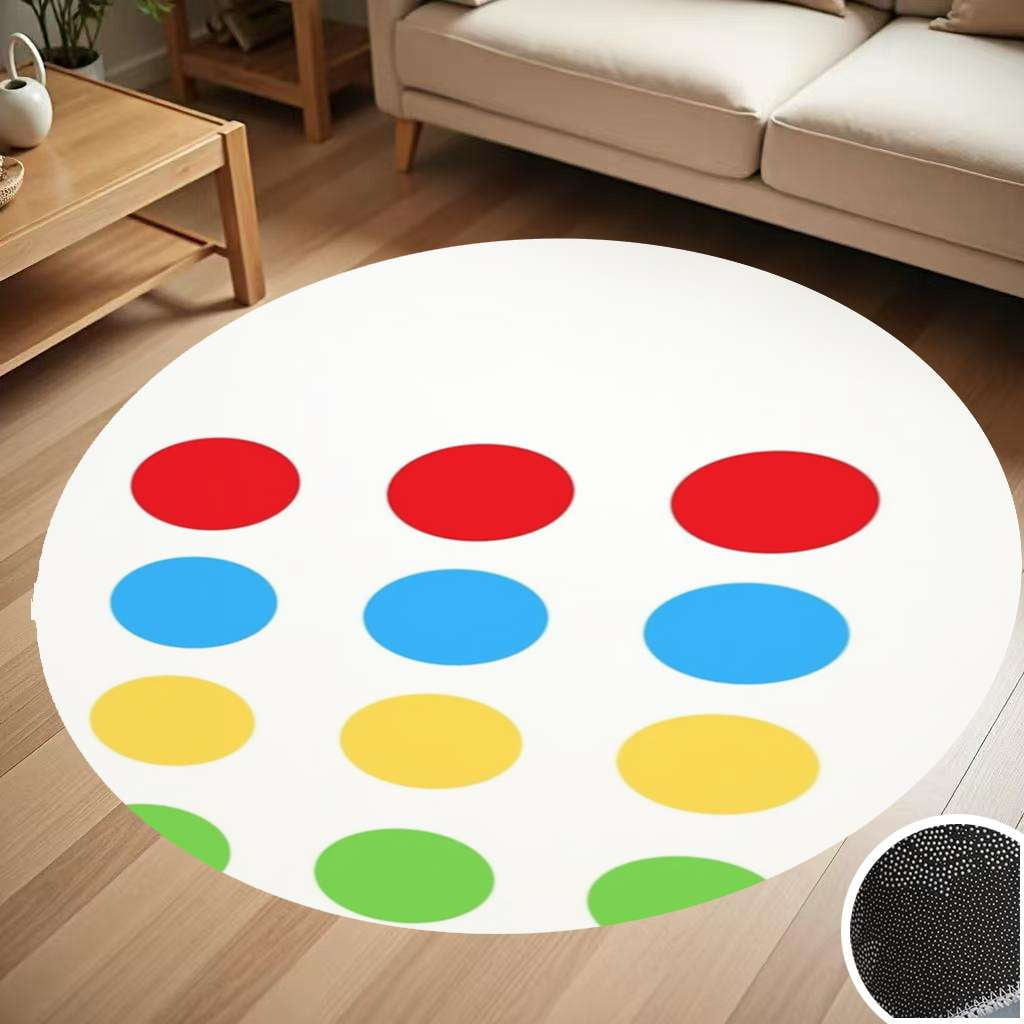 Twister Game Halloween Costume Round Carpet Living Room Bedroom Home ...