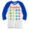 thumbnail image 1 of Twister Game Logo Board Game Men's Raglan T-Shirt (Medium), 1 of 1