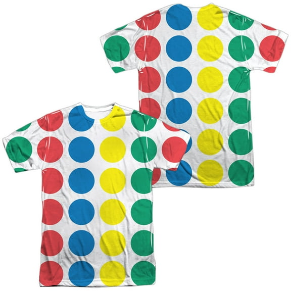 Twister - Game Mat (Front/Back Print) - Short Sleeve Shirt - Small