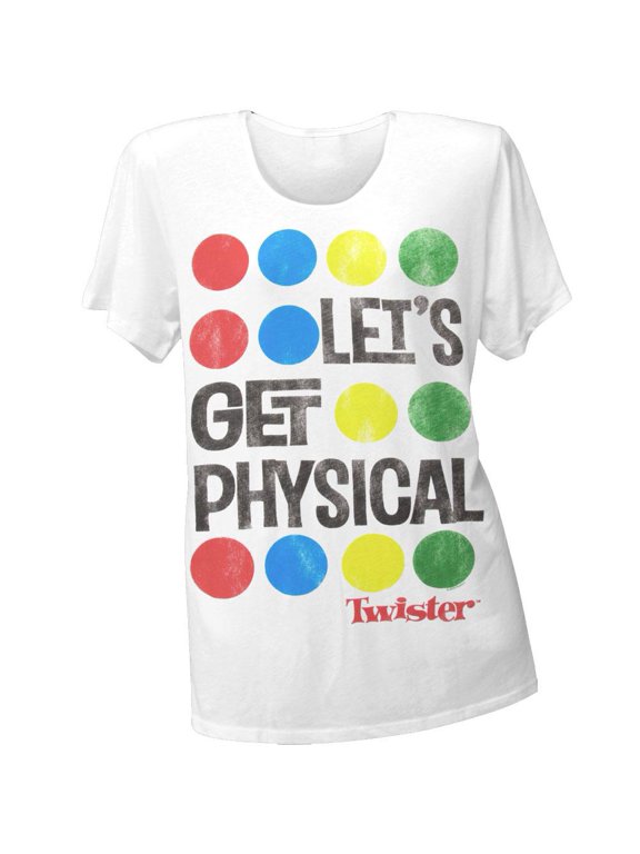 - Let's Get Physical Juniors Boyfriend T-Shirt