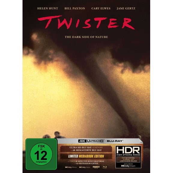 Twister - Limited Mediabook Edition (4K Ultra HD) (+ remastered Blu-ray) [4K UHD]