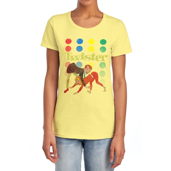 Twister Old School Twister Women's T Shirt, Banana, Large