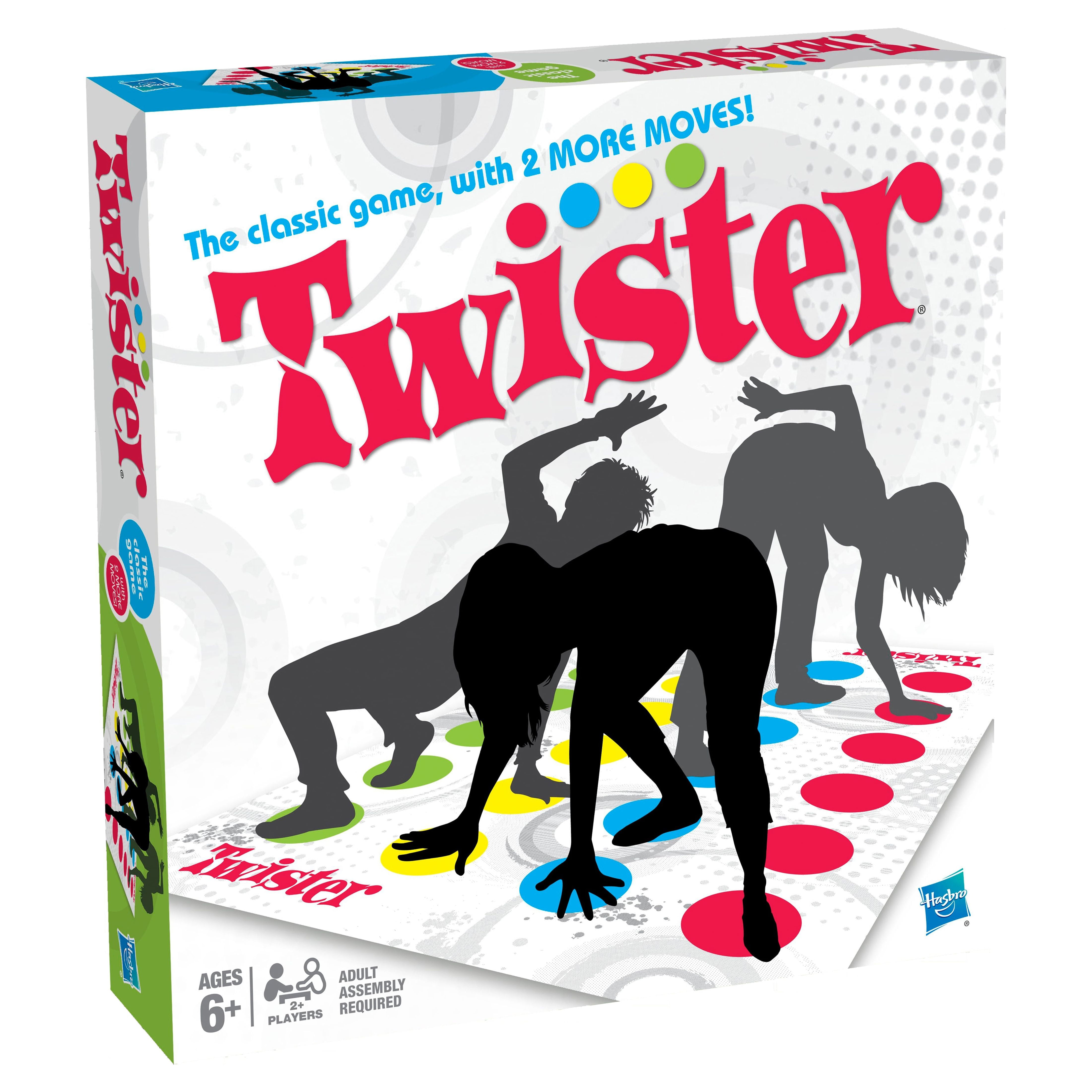 Twister Party Game, Includes Spinner's Choice and Air Moves, Party Games  for Kids