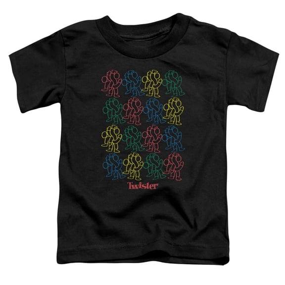 Twister Retro Fashion Icon S/S Toddler T-Shirt Black