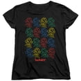 thumbnail image 1 of Twister Retro Fashion Icon S/S Women's T-Shirt Black, 1 of 1