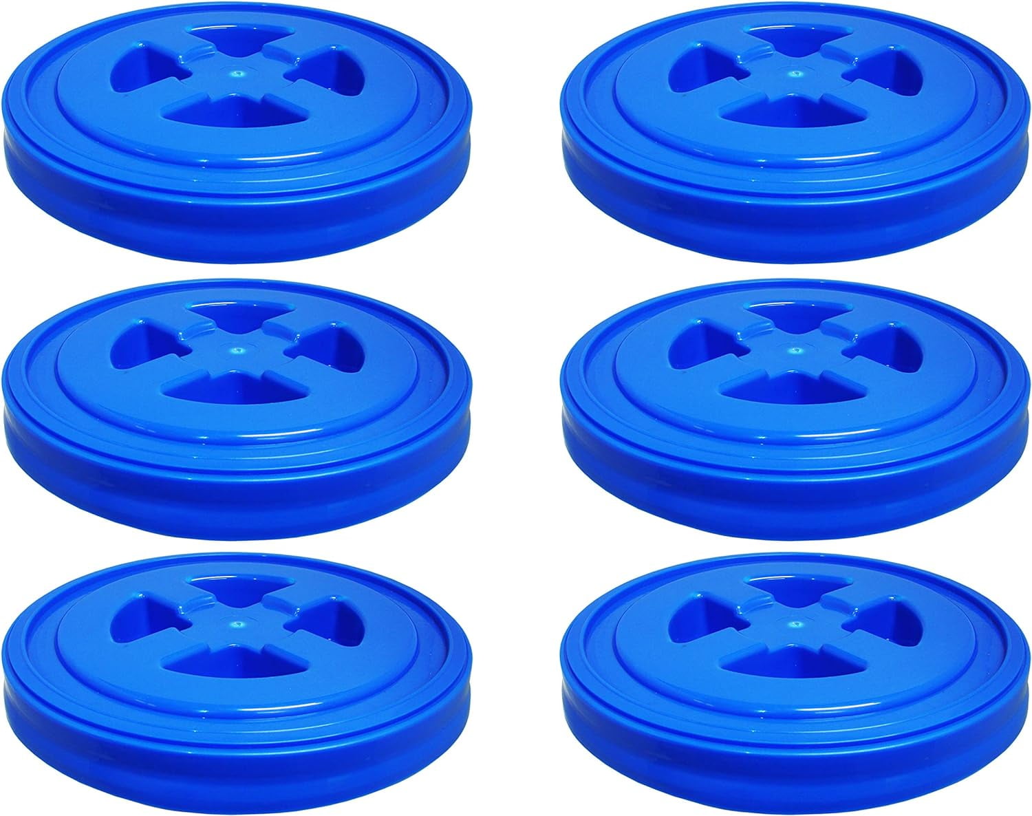 Twister Seal Lids (6 Pack) Easy Access Bucket Lids (Will Fit MOST