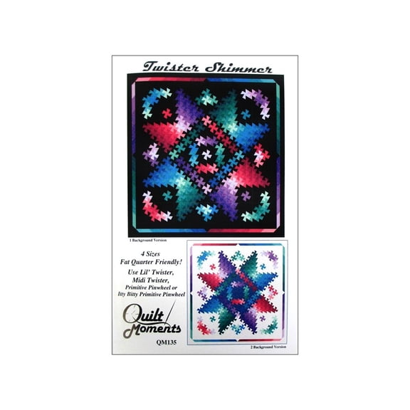 Twister Shimmer Quilt Pattern by Quilt Moments