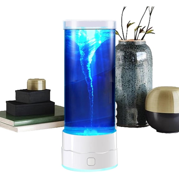Tornado Night Light Table Lamp Multi-Color Science Toy Home Decor
