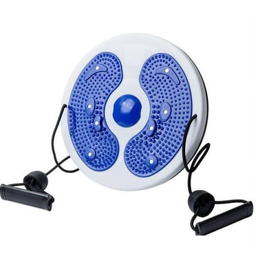 Twisting Waist Disc, Body Shaping Twisting Waist Machine Rotating Board Female Twister Exercise Sports Equipment Aerobic Exercise Foot Massage.（With drawstring）