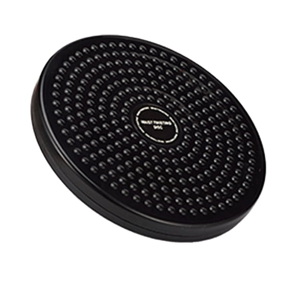 Twisting wheel, slimming twisting machine, rotating board, sports equipment, aerobic exercise, foot massage (black)