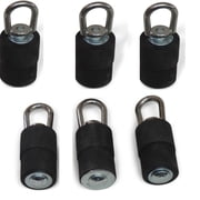 Twists Lock TIE DOWN anchors. Set of 6 Fit all Polaris General and Rangers