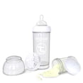 thumbnail image 1 of Twistshake Anti-Colic Baby Bottle - 8oz, White/Diamond, 1 of 14