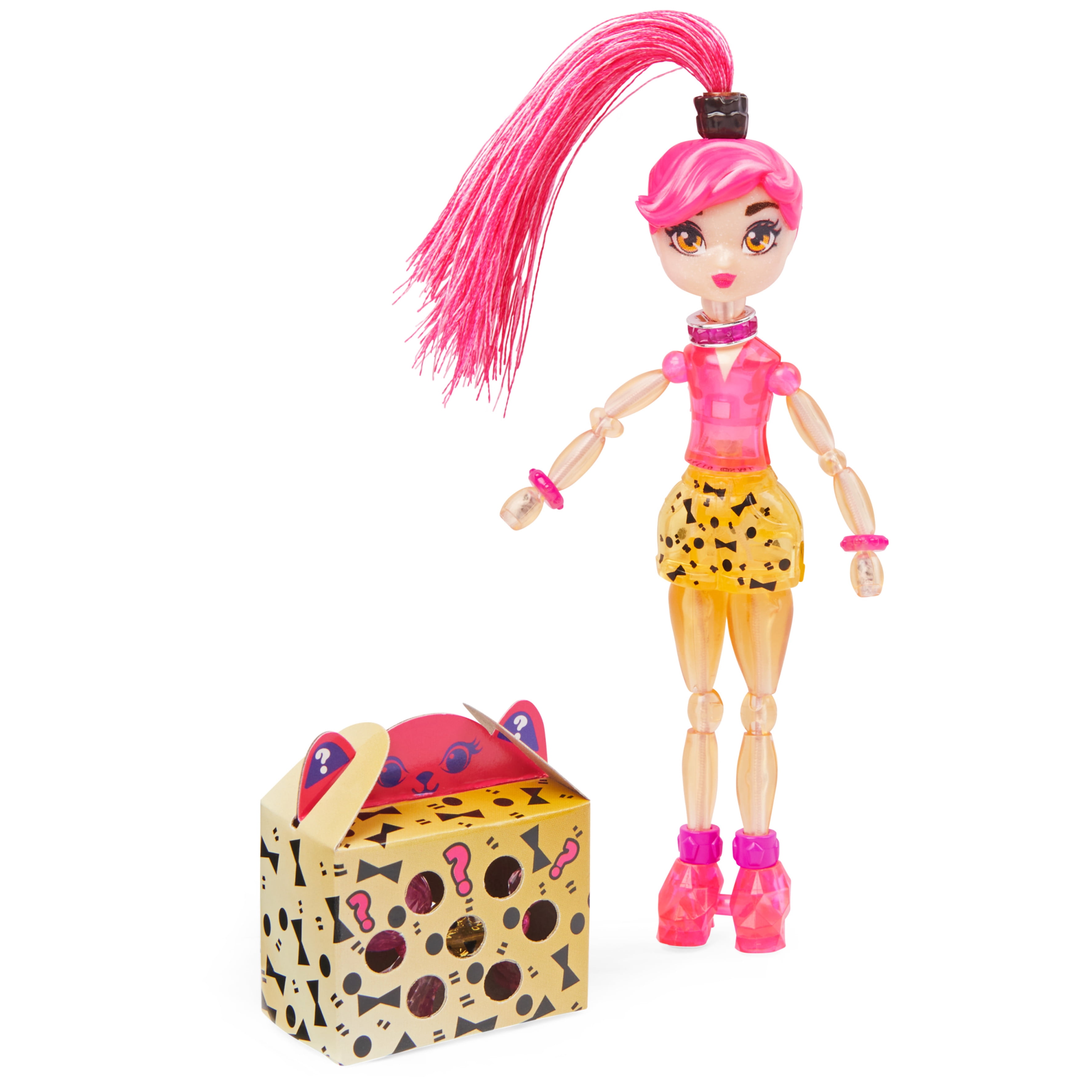 Twisty Girlz, Series 2, Queen Gleam Transforming Doll to Collectible ...