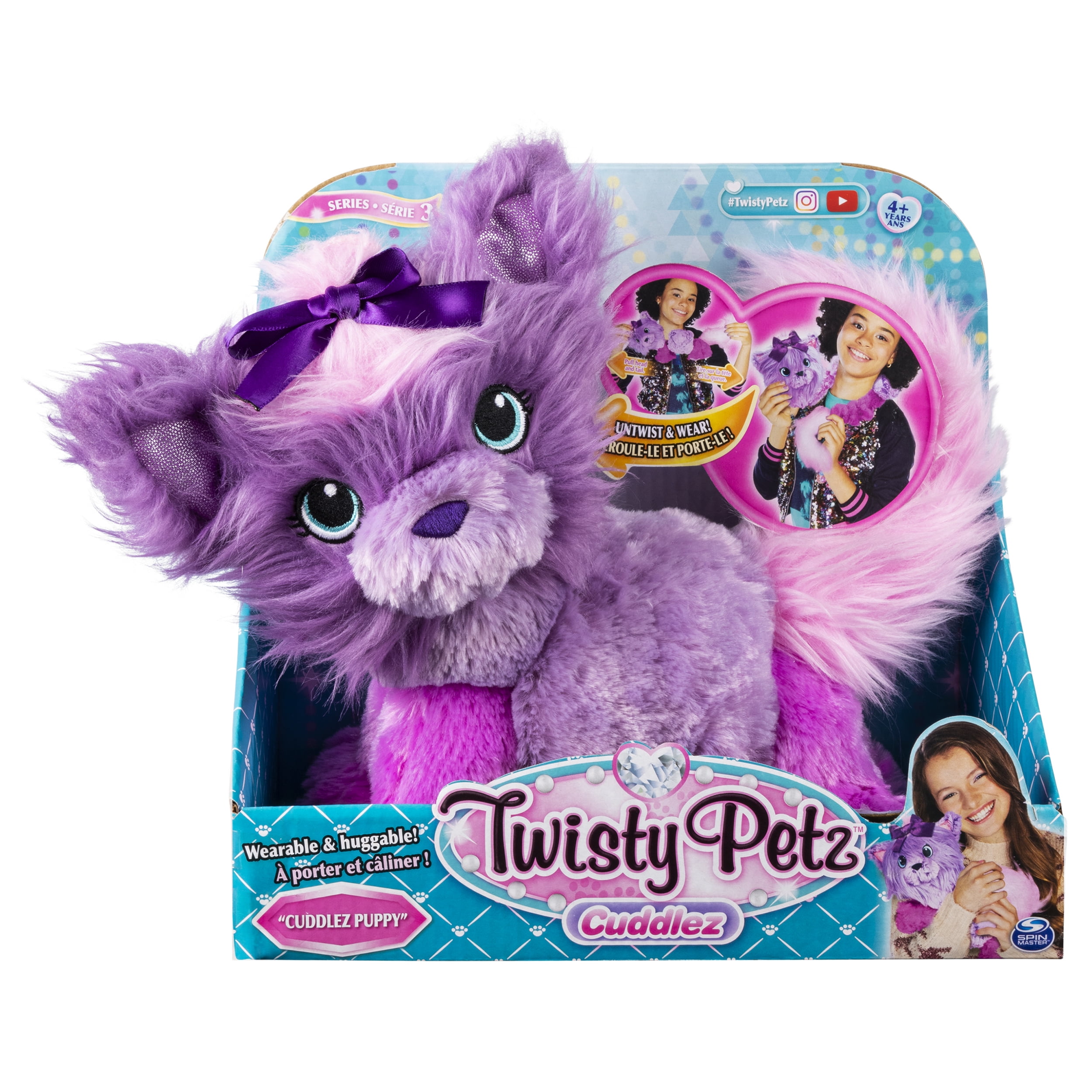 Twisty Petz Cuddlez Puppy Transforming Collectible 10" Plush Toy ...