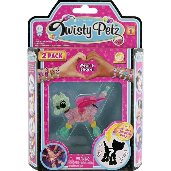 Twisty Petz Series 1 Fruitywing Flying Pony & Mystery Bracelet 2-Pack