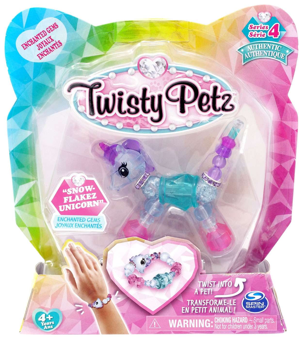 Twisty Petz Series 4 Snow-Flakez Unicorn Bracelet - Walmart.com