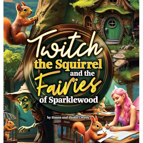 Twitch the Squirrel and the Fairies of Sparklewood: by Simon and Shoko Creedy, (Hardcover)