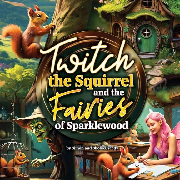 Twitch the Squirrel and the Fairies of Sparklewood: by Simon and Shoko Creedy, (Paperback)
