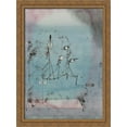 thumbnail image 1 of Twittering Machine 28x36 Large Gold Ornate Wood Framed Canvas Art by Paul Klee, 1 of 2