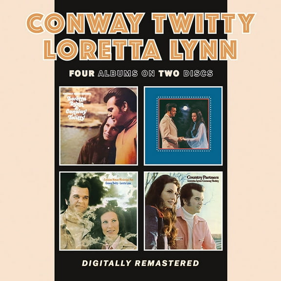 Twitty,Conway / Lynn,Loretta - We Only Make Believe / Lead Me On / Louisiana Woman-Mississippi Man / Country Partners - Music & Performance - CD