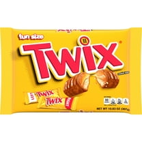 Twix Caramel Cookie Chocolate Bars, Fun Size, 10.83 oz Bag