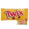 thumbnail image 1 of Twix Caramel Fun Size Chocolate Cookie Candy Bar 3.28-Ounce 6-Count Pack, 1 of 5