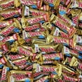thumbnail image 1 of Twix Caramel and Milk Chocolate Fun Size Cookie Bar  LEFT and RIGHT Twix  Individually wrapped Bulk Snack Size Candy Pack 4 Pound, 1 of 6