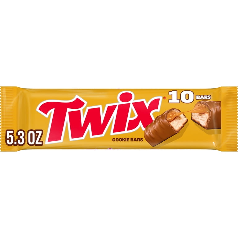 Twix Fun Size Caramel Chocolate Bars - 10 Ct - Walmart.com