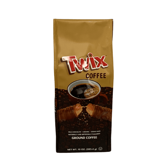 Twix Milk Chocolate Caramel Cookie Bar Flavored Ground Coffee - 10 Ounce