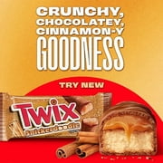 Twix Snickerdoodle Cookie Chocolate Candy Bars, Share Size - 2.82 oz pack