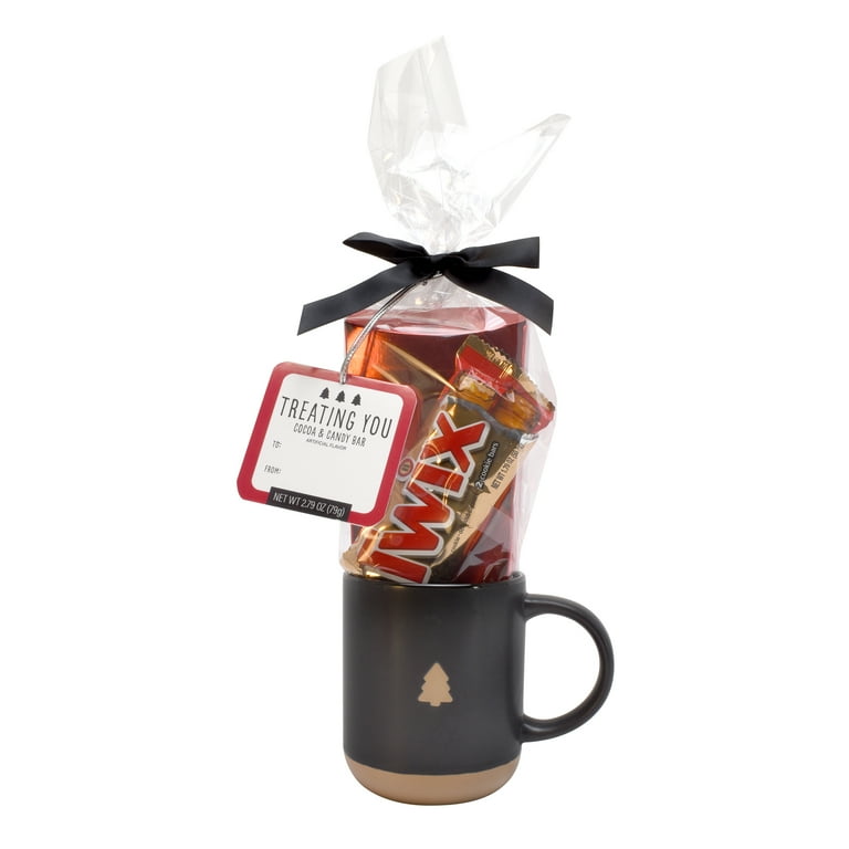 Twix Treating You Mug, Candy Bar and Cocoa Christmas Gift Set
