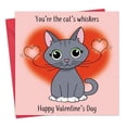 thumbnail image 1 of Twizler Funny Valentines Card From The Cat - Humorous Valentine’s Day Card or Gift From Cat, 1 of 5