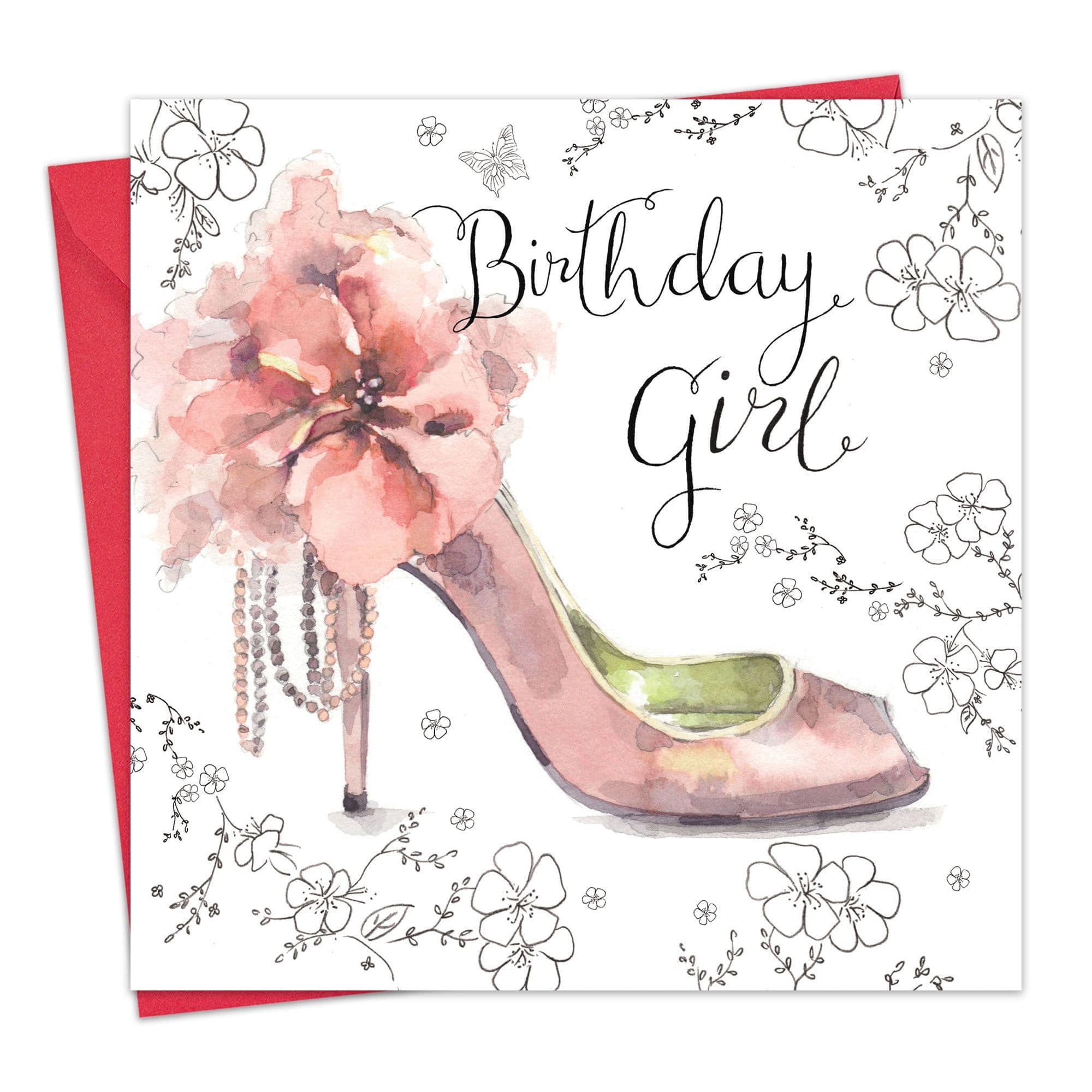 Daisy Birthday Card | Blue Sky Photo, Square 5x5 (digital Download