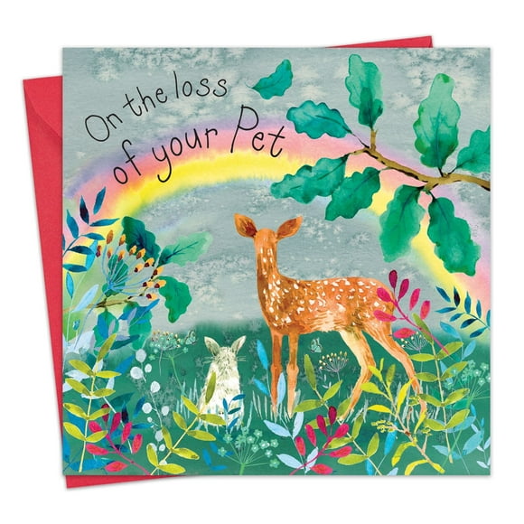 Twizler On The Loss of Your Pet Card - Pet Sympathy Greeting Card - Thinking of You Sorry for Your Loss Card