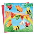 thumbnail image 1 of Twizler Thank You Card - Rainbow Garden - Thanks Card - Cute Thank You Greeting Card Adults or Children, 1 of 5