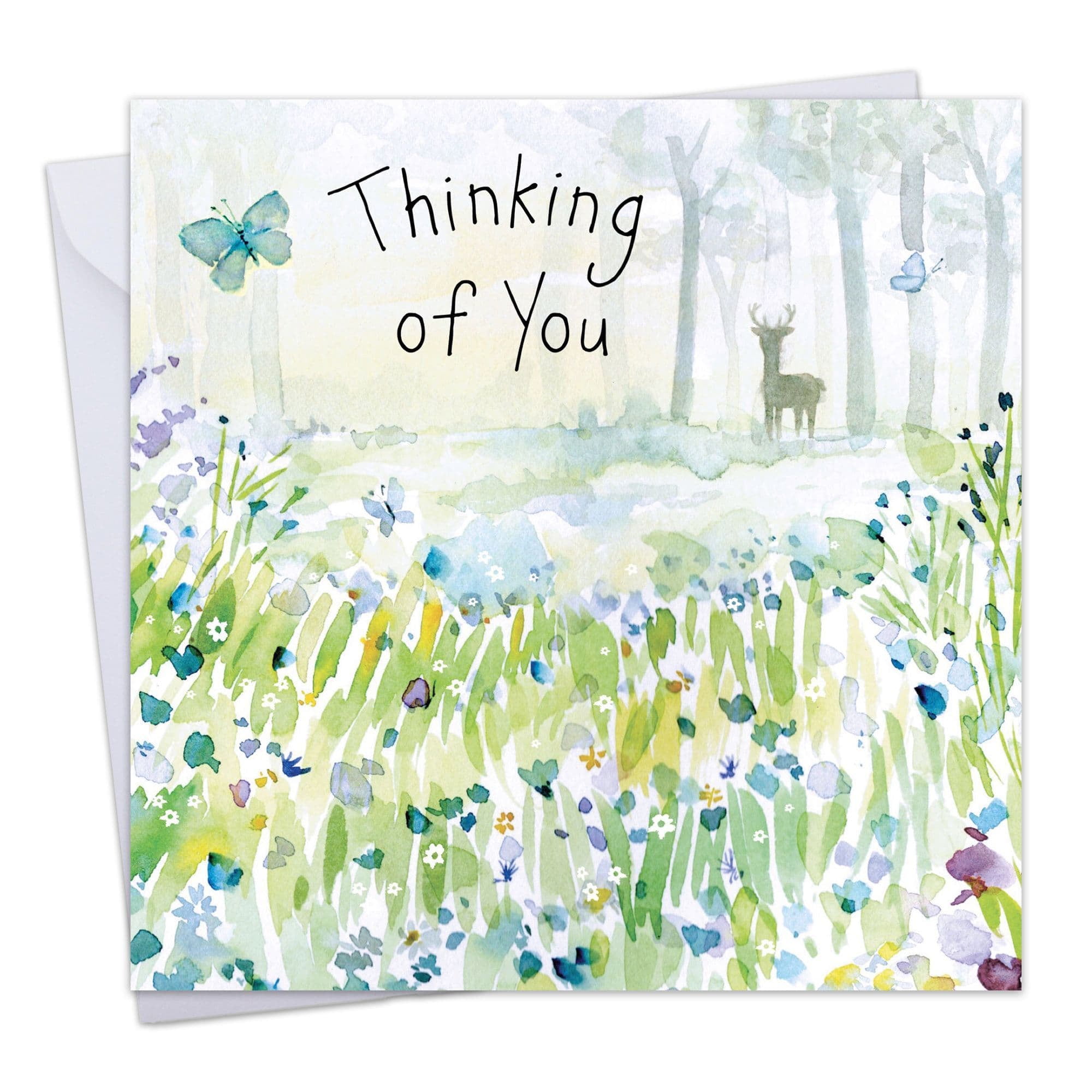 Twizler, Thinking Of You Card, Sympathy Get Well Soon, White - Walmart.com